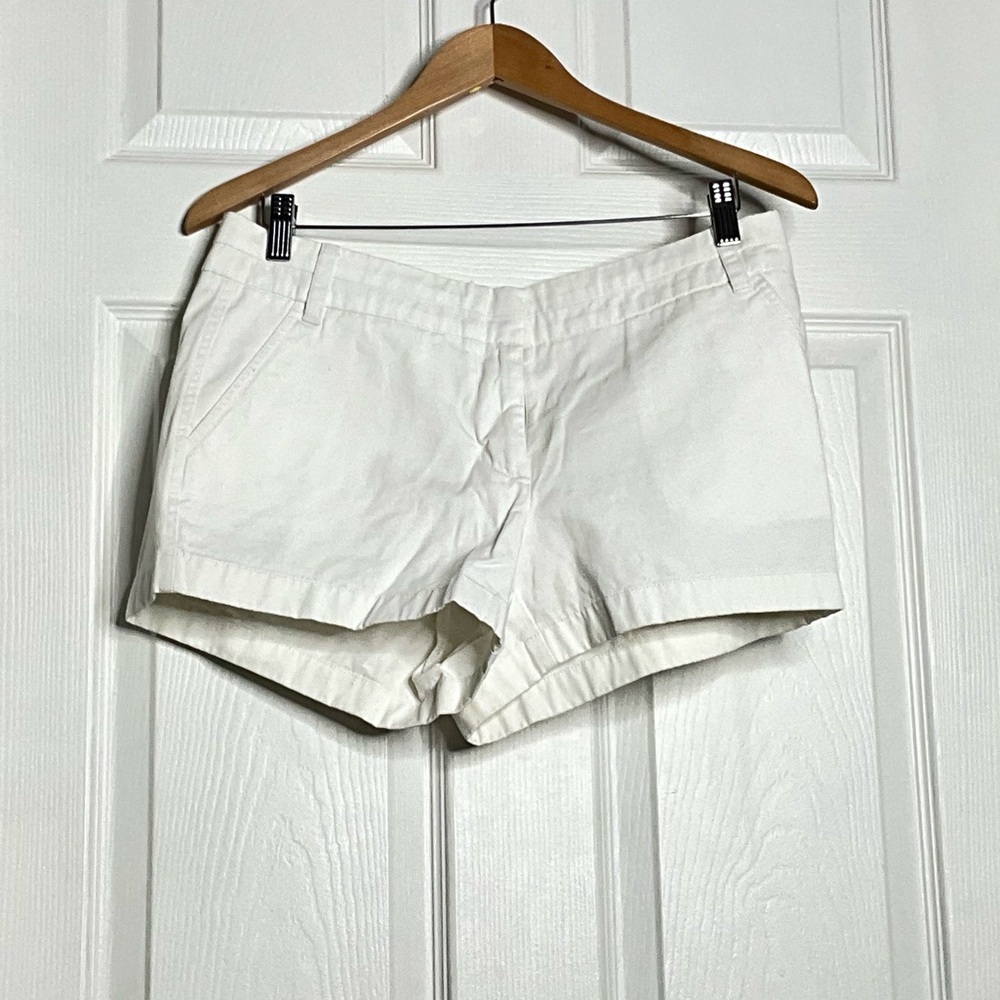 JCrew - Chino White Shorts - Size 10